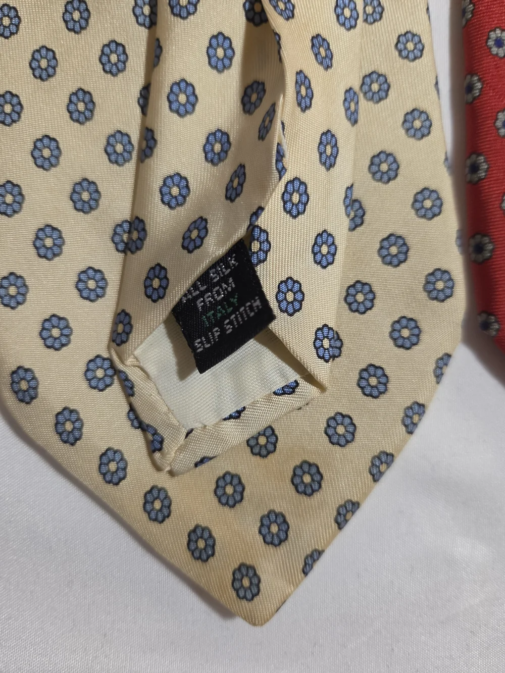 Lot of 4 Vtg Silk Ties Bill Blass, Windsor Hand Made, Kuppenheimer Italian Silk